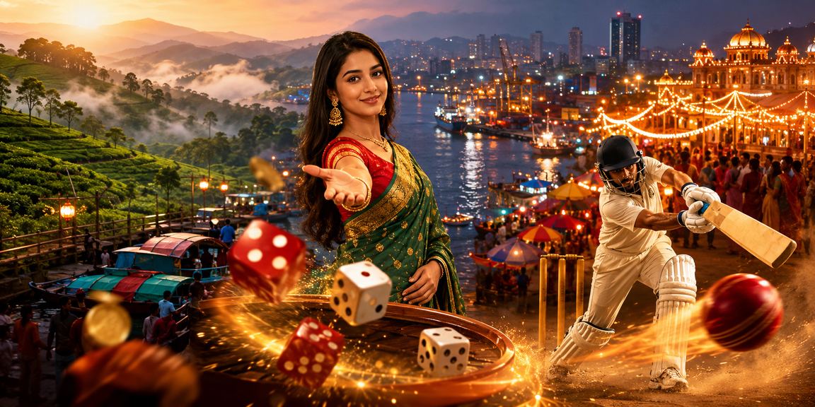 চট্টগ্রামের চা বাগানের পটভূমিতে ক্রিকেট বেটিং ইন্টারফেস